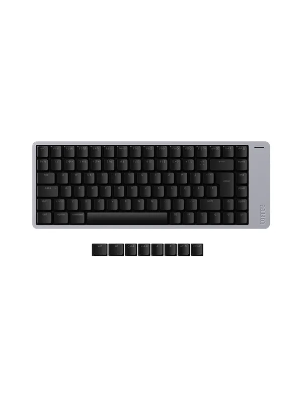 Lofree Flow 2 84 Space Grey - Kailh Pulse - Tastatur - Nordisk - Svart