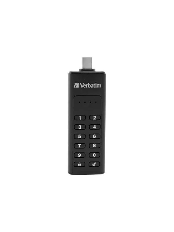 Verbatim Keypad Secure USB-C - 128GB - Minnepenn