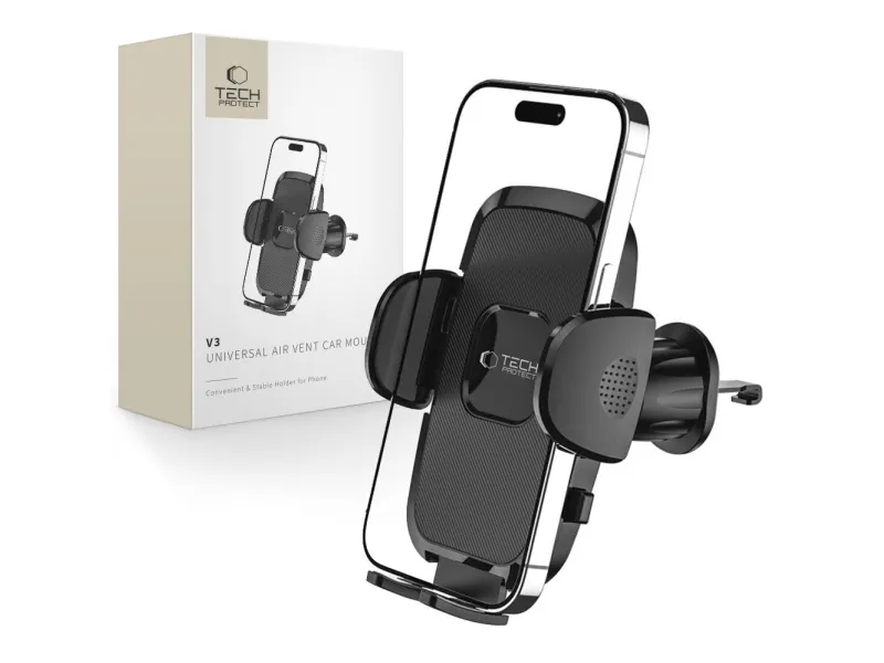 Tech-Protect  V3 Car Phone Holder for Air Vent - Black