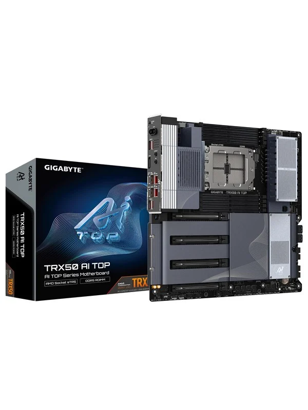 GIGABYTE TRX50 AI TOP Hovedkort - AMD TRX50 - AMD sTR5 socket - DDR5 RAM - Extended ATX