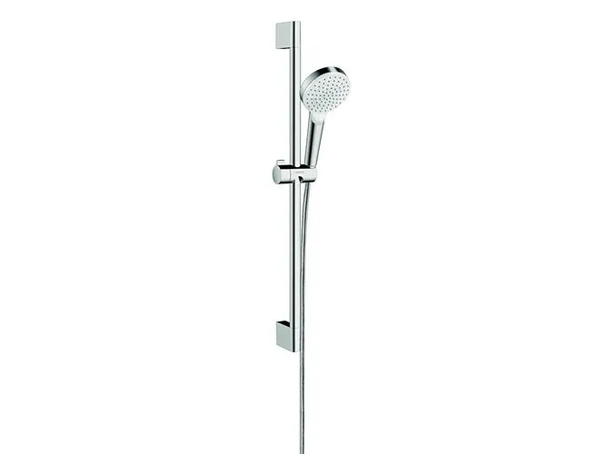 Hansgrohe crometta 1jet shower set 0.65 m white/chrome