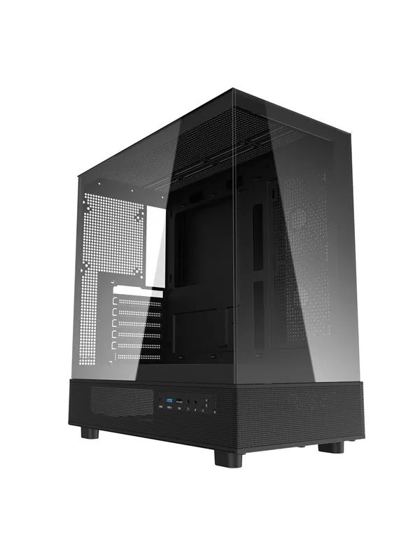 Darkflash DPX90 computer case (black) - Kabinett - Miditower - Svart
