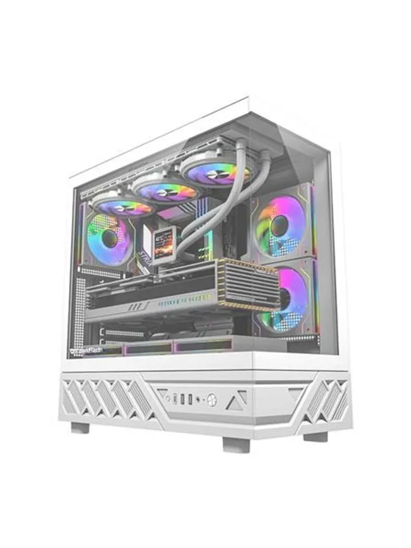 Darkflash DS950 Computer Case - Kabinett - Hvit
