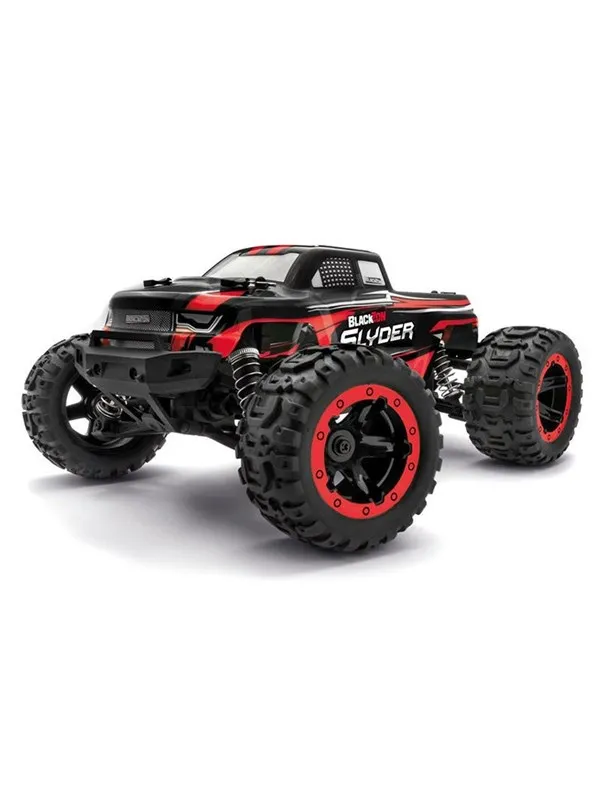BLACKZON Slyder MT 1/16 4WD Electric Monster Truck - Red
