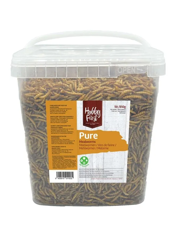 Hobby First - Pure Mealworms - 850g