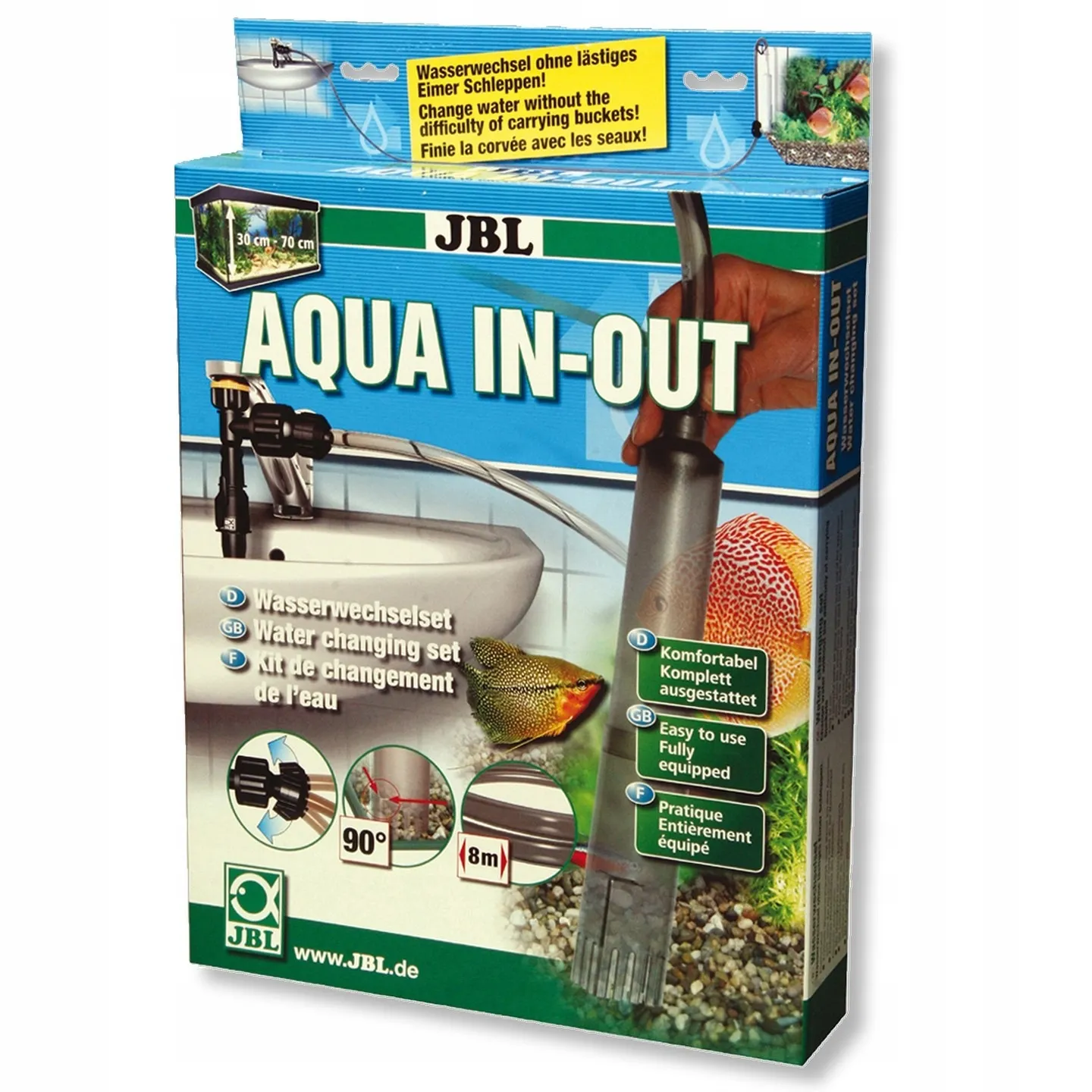 JBL Aqua JBL - ProClean Aqua In-Out Set - (J61421)