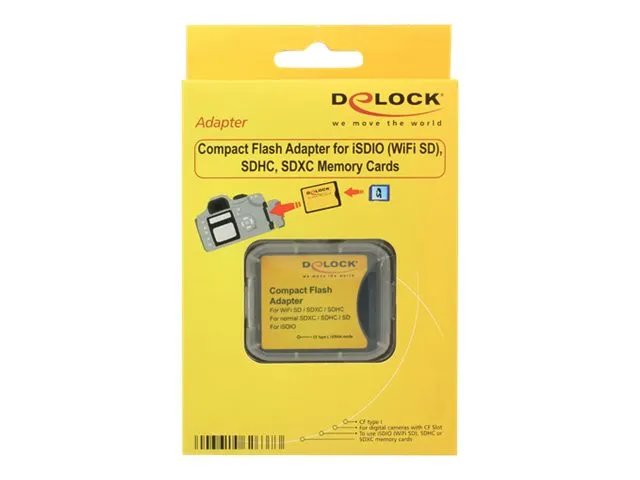 DeLOCK Adapter Delock Compact Flash - SDHC