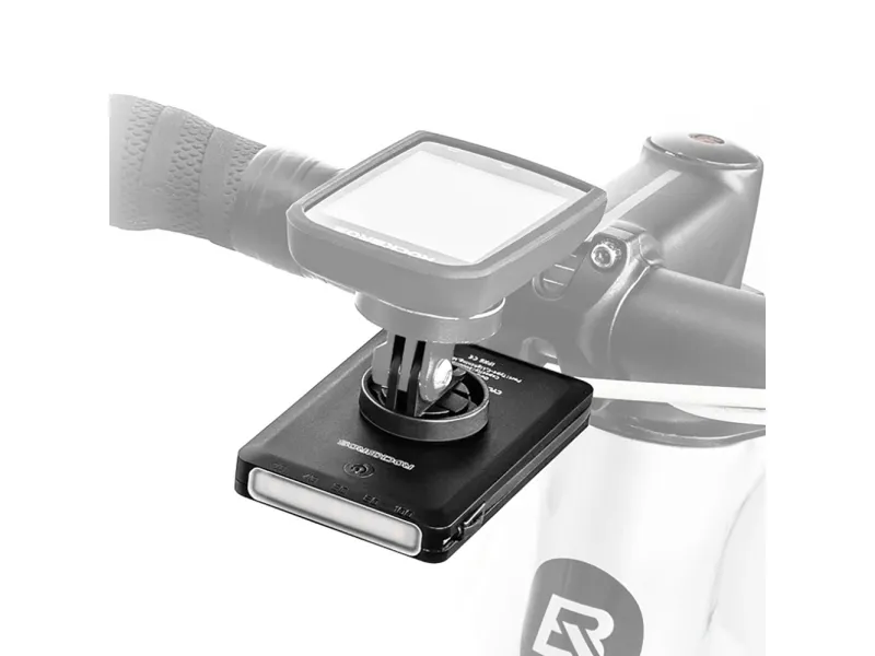 Rockbros JP008 front bike light for counter with power bank 5000mAh 150lm IPX6 - black