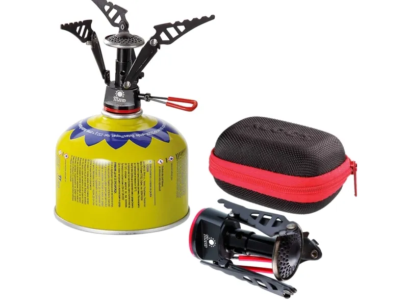 Meva The lightest tourist stove for gas cartridges (valve or thread) SPARK 80gram 2.6kW