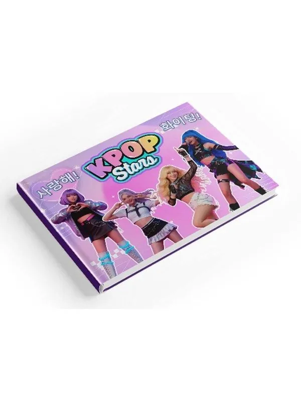 K-POP Stars Photo Cards Album - assorted