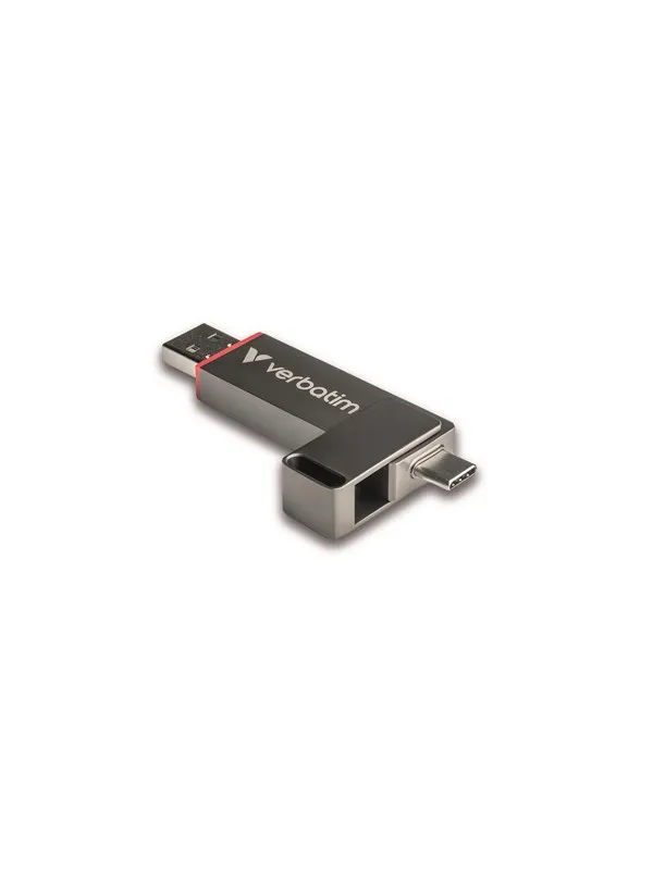 Verbatim USB-A/C 3.2 Gen1 128GB Dual QuickStick - 128GB - Minnepenn