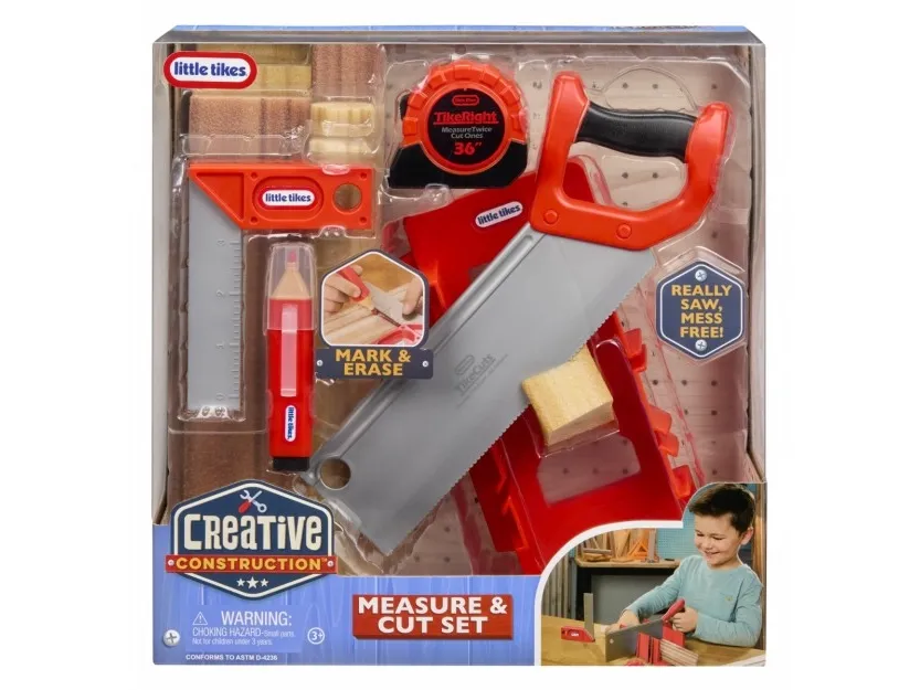 Little Tikes Creative Construction Measure and Cut Set