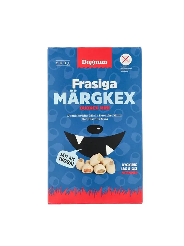 Dogman Dog Treats Crispy Marrow Snacks 500g