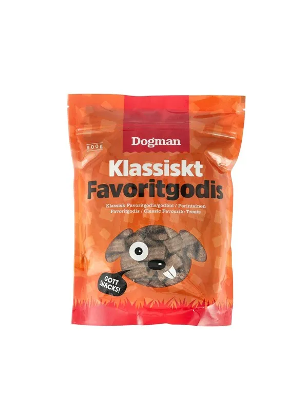 Dogman Klassiske hundegodbiter 900g