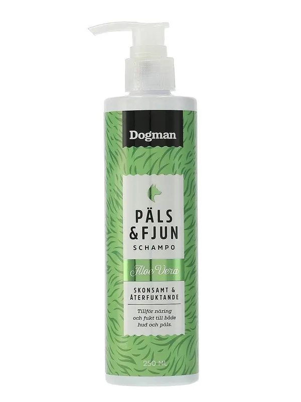 Dogman Pels & Dun Sjampo Aloe Vera 250ml