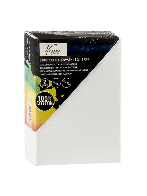 Nassau Canvas Cotton 13x18cm - 2pcs.