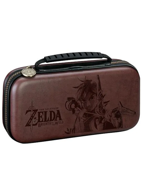BigBen Interactive Official Travel Case (Legend of Zelda: Breath of the Wild) - Miscellaneous Tilbehør til spillkonsoll - Nintendo Switch Lite