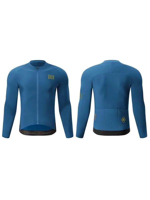 Rockbros YDWT020 Diamond Fall/Winter Cycling Jacket Size XL - Blue