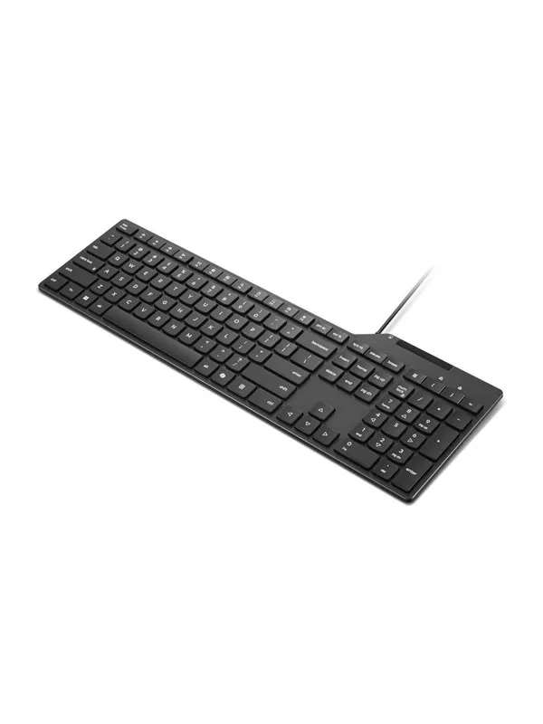 Lenovo 5000 - keyboard full size - QWERTY - Nordic - black Input Device - Tastatur - Nordisk - Svart