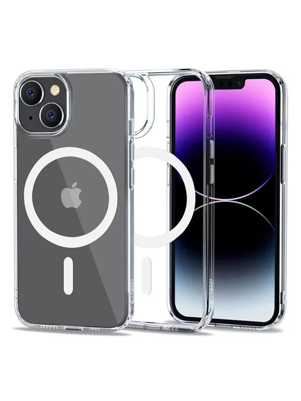 Tech-Protect FlexAir Hybrid MagSafe Case for iPhone 14 - Transparent