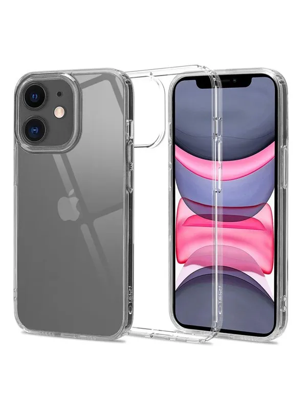 Tech-Protect  FlexAir Hybrid Case for iPhone 11 - Transparent