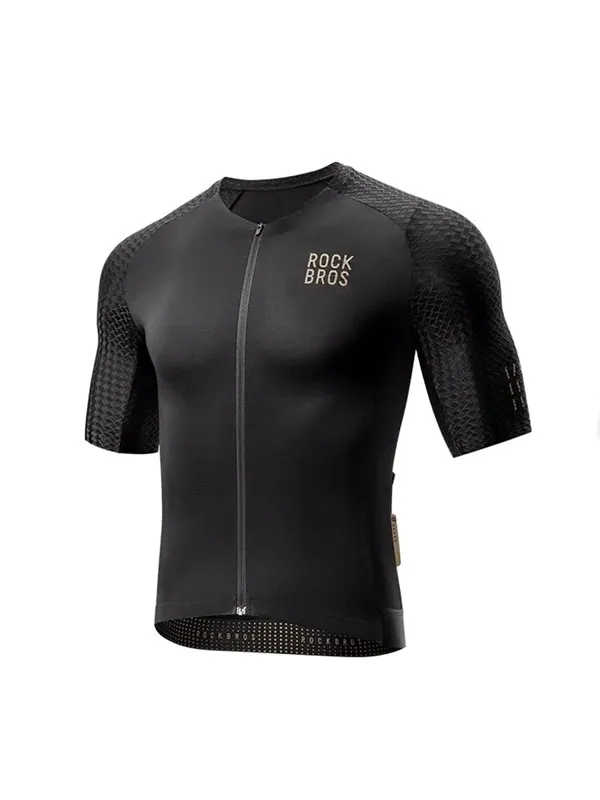 Rockbros YDDX011 Diamond Short Sleeve Cycling Jersey Size XXS - Black