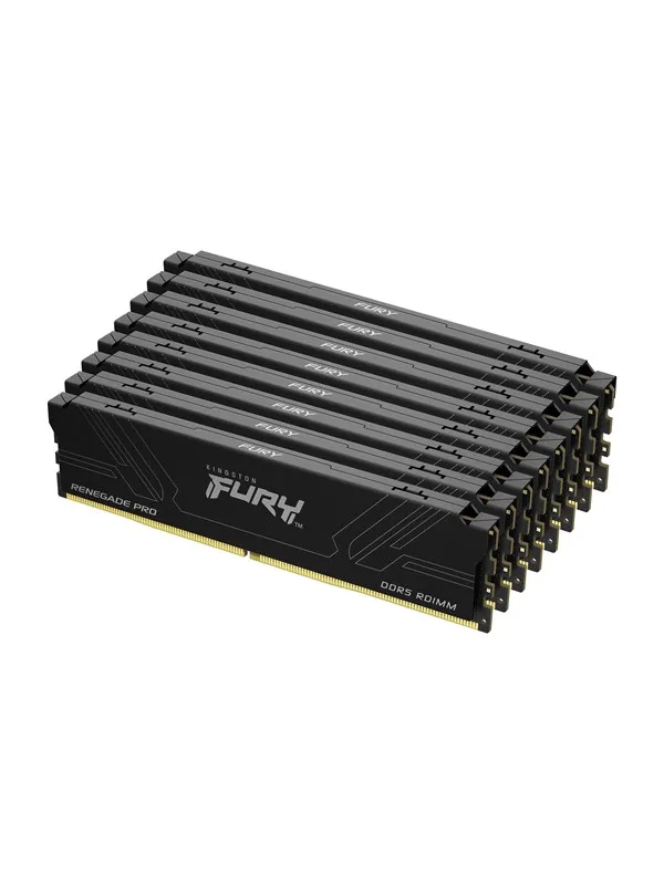 Kingston FURY Renegade Pro DDR5-7600 - 128GB - CL40 - Octa Channel (8 pcs) - AMD EXPO & Intel EXPO - Svart