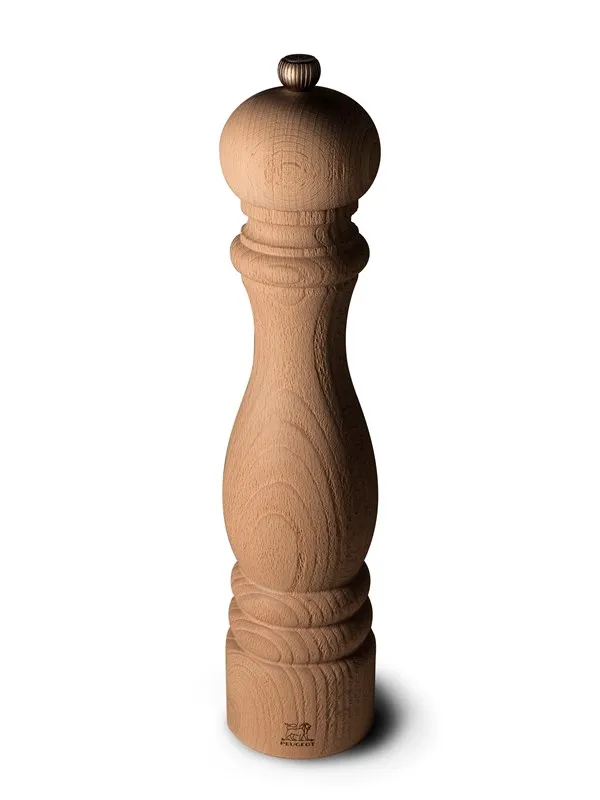 Peugeot Paris Salt Mill in upcycled Wood Natural 30cm