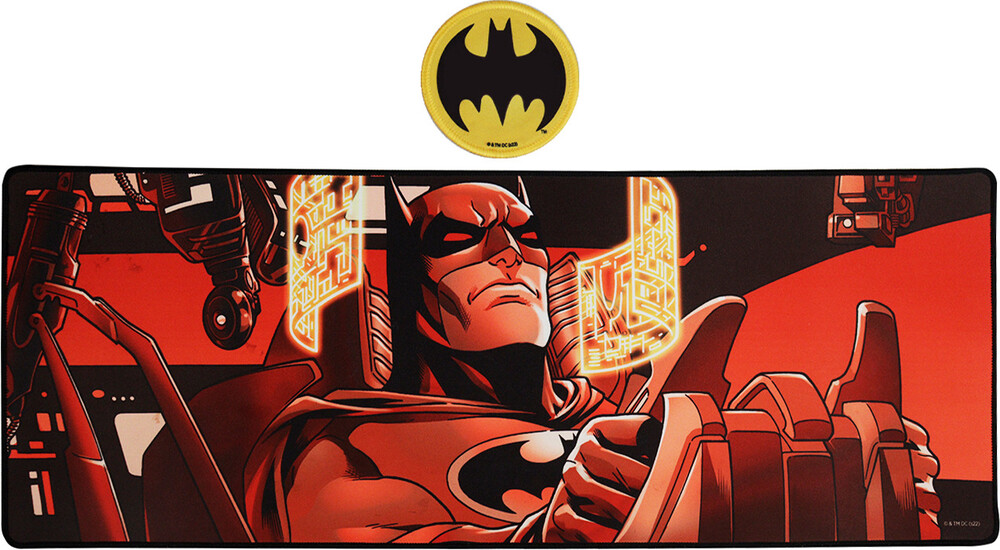 FaNaTtik DC Batman XL Desk Pad & Coaster Set
