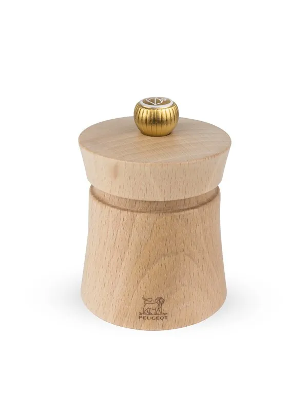 Peugeot Baya Salt Mill in Wood Natural 8 cm
