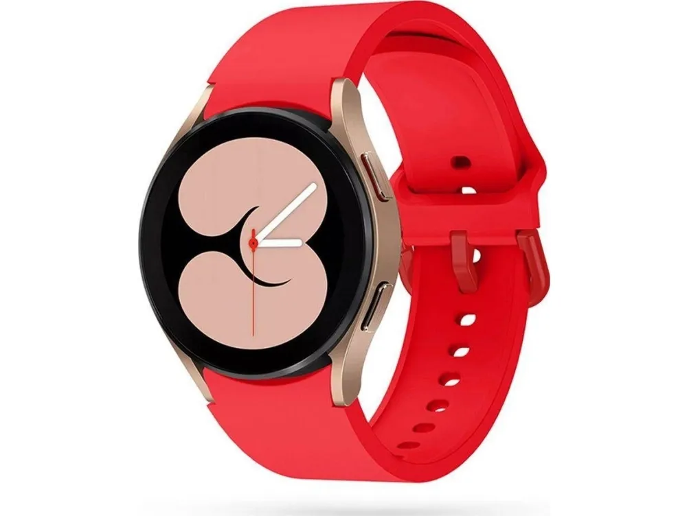 Tech-Protect IconBand Strap for Samsung Galaxy Watch 4 / 5 / 5 Pro / 6 / 7 / FE - Red