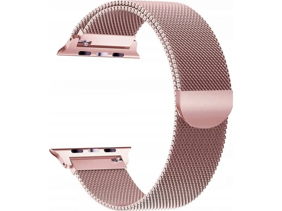 Tech-Protect  MilaneseBand Strap for Apple Watch 4 / 5 / 6 / 7 / 8 / 9 / SE / Ultra 1 / 2 (42 / 44 / 45 / 49 mm) - Pink