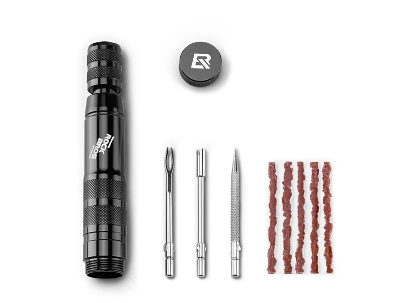 Rockbros Tubeless Tire Repair Kit - Black