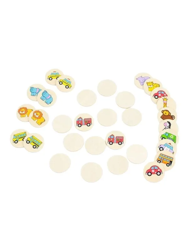 Primi Passi - Wooden Memory Game