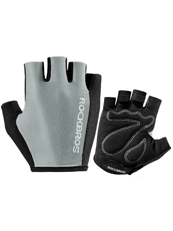 Rockbros S099GR cycling gloves size M - gray
