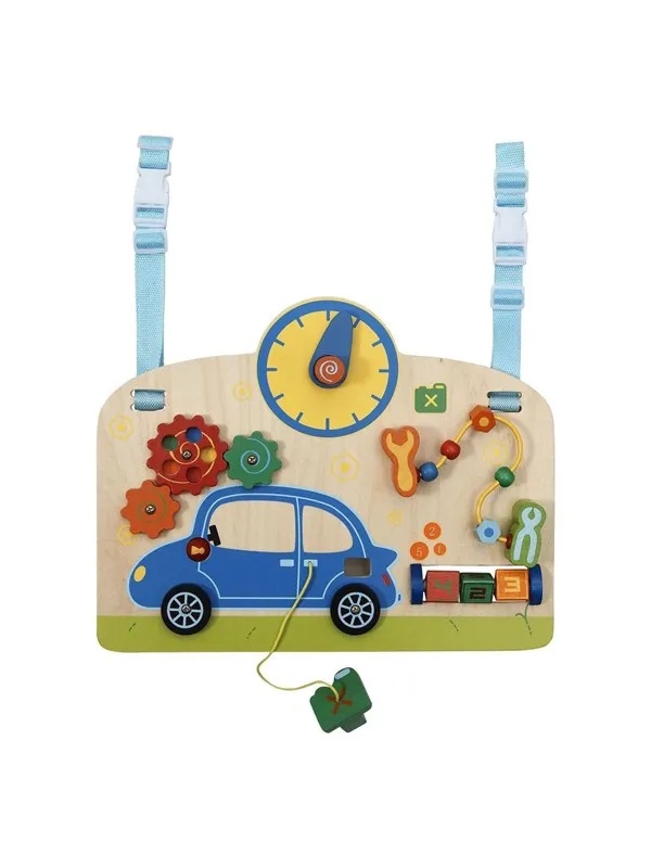 Primi Passi - Wooden Garage Activity Board