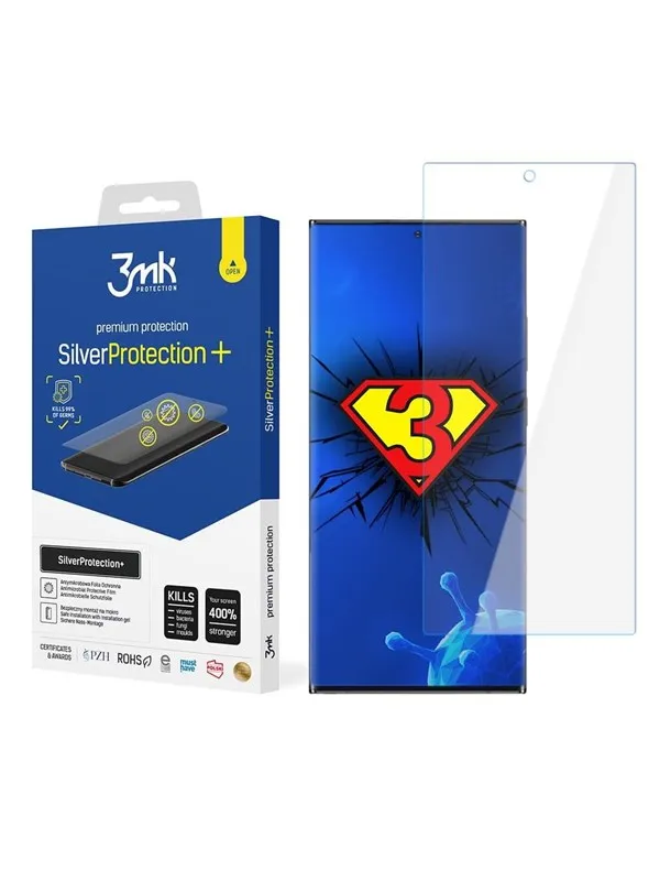 3mk Samsung Galaxy S22 Ultra 5G -  SilverProtection+