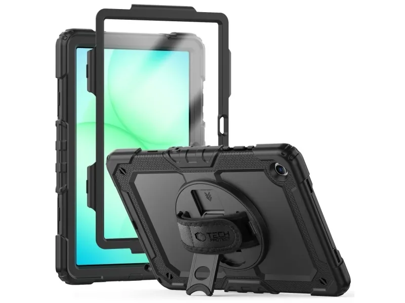 Tech-Protect Solid Case for Samsung Galaxy Tab A9+ / A11+ Plus 11.0 X210 / X215 / X216 / X230 / X235 / X236 - Black