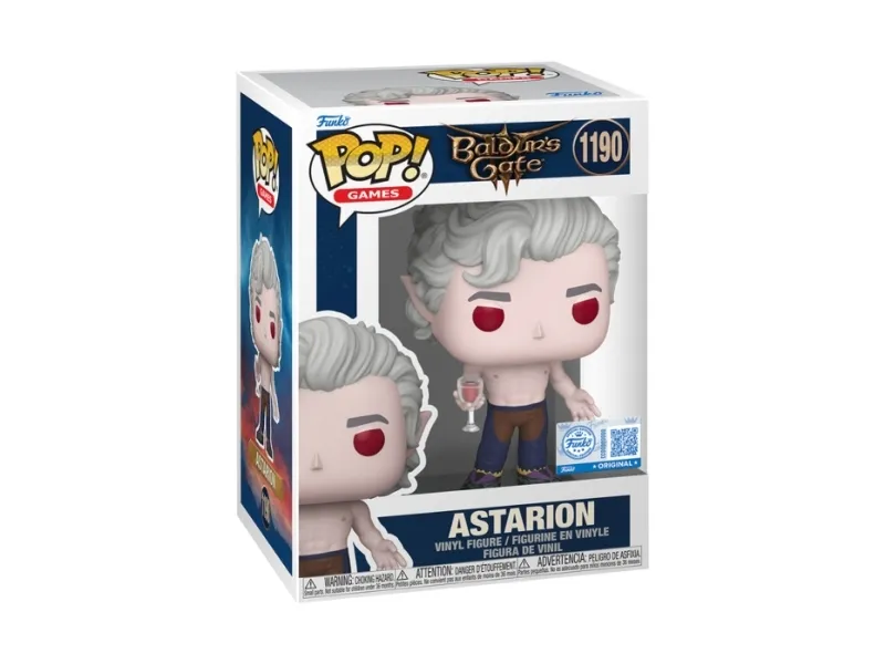 Funko! - Funko POP Vinyl Exclusive BG3 S3 ShirtlessAstarion