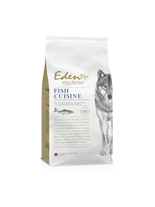 Eden 80/20 Fish Cuisine Medium Kibble Size 12kg