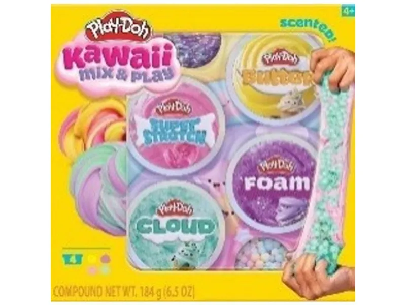 Play-Doh Kawaii Mix & Play 4 pack