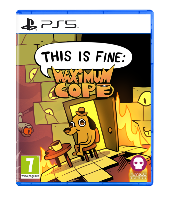 This Is Fine: Maximum Cope - Sony PlayStation 5 - Platformer