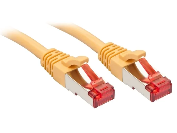 Lindy patch cable - 50 cm - yellow - Gul - 0.5m
