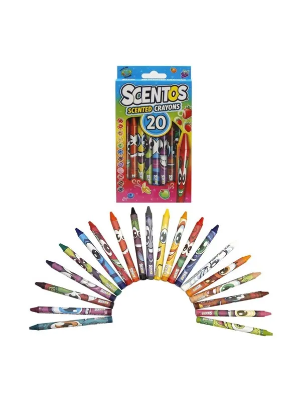 Scentos CRAYONS 20 PCS