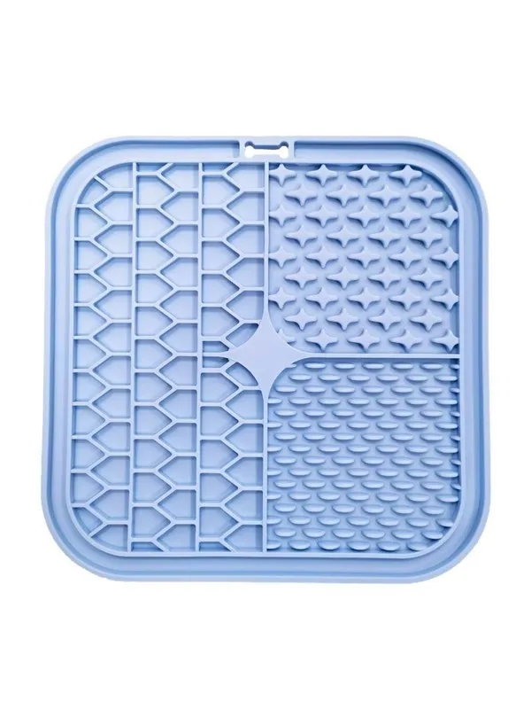 Nordic Paws - Lickmat Puppy - Light blue - 20x20cm