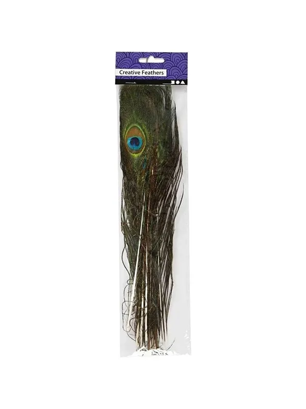 Creativ Company - Peacock feathers 10 pcs.