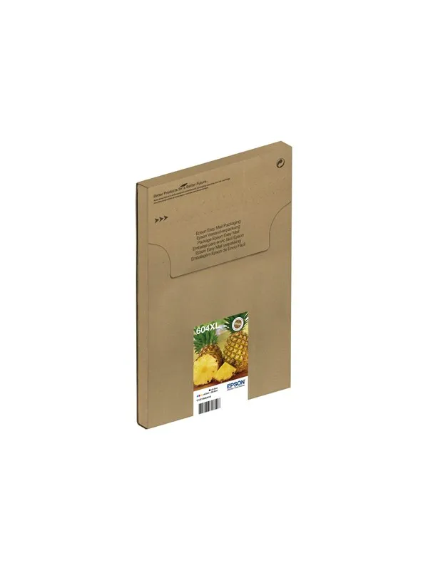Epson 604XL Multipack Easy Mail Packaging - 4-pack - XL - black yellow cyan magenta - original - ink cartridge