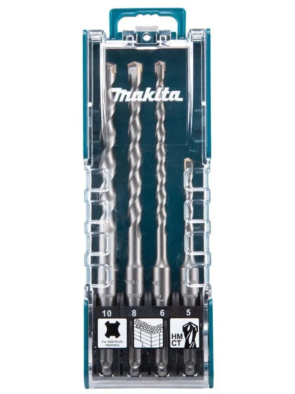 Makita D-74136 Concrete Drill Set 4 Pieces