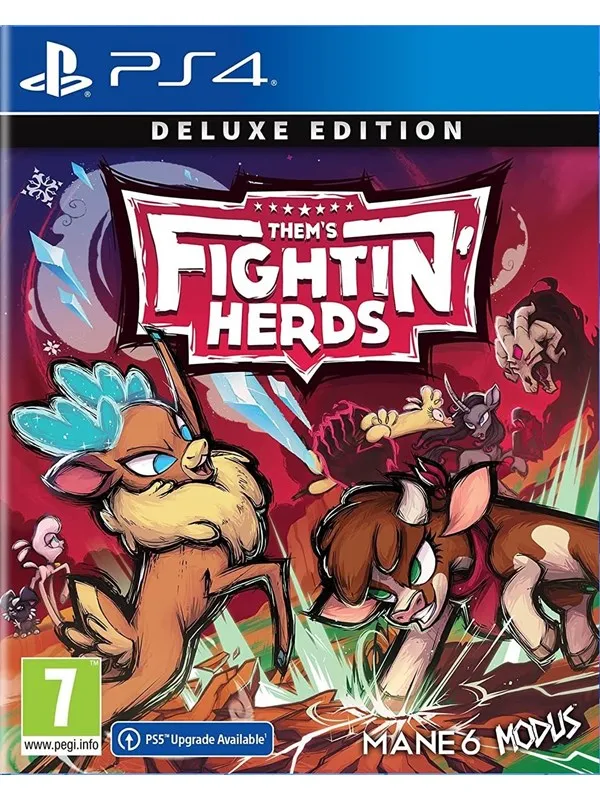 Them's Fightin' Herds - Deluxe Edition - Sony PlayStation 4 - Kamp