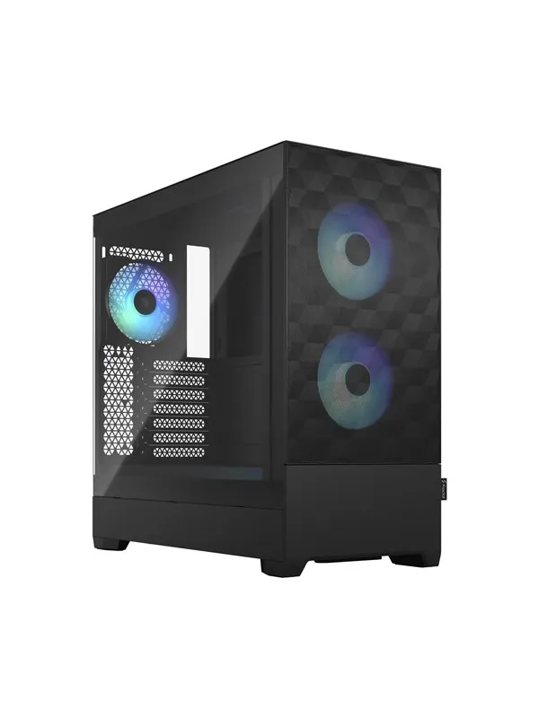 Fractal Design Pop Air RGB - Black TG Clear Tint - Kabinett - Miditower - Transparent